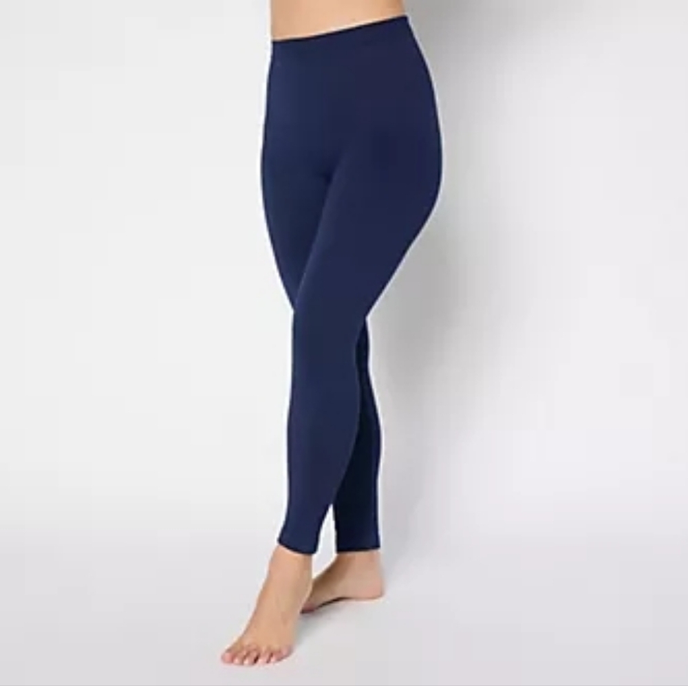NWT Shapermint Essentials Seamless Mid-Waist Shaping Leggings Black XL